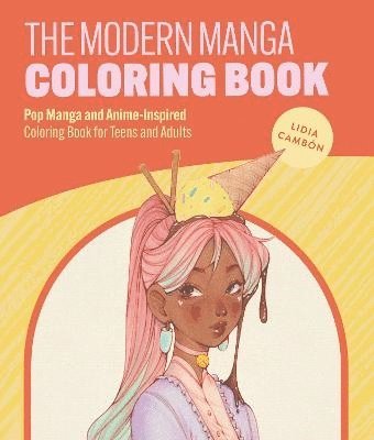 bokomslag The Modern Manga Coloring Book