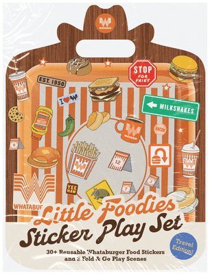 bokomslag Little Foodies Reusable Sticker Play Set