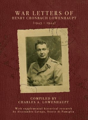 bokomslag War Letters of Henry Cronbach Lowenhaupt (1943-1944)