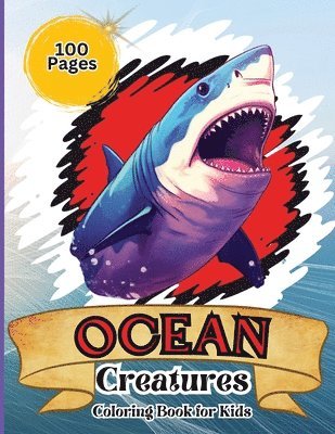bokomslag Ocean Creatures Coloring Book for Kids