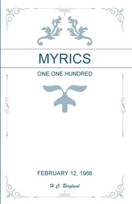 bokomslag Myrics