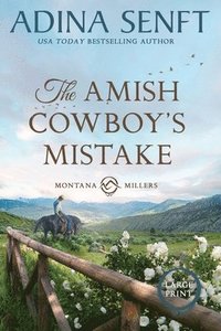 bokomslag The Amish Cowboy's Mistake (Large Print)