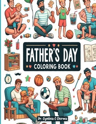 bokomslag Fathers Day Coloring Book