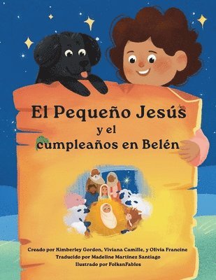 bokomslag El Pequeo Jess y su cumpleaos en Beln (Little Jesus and the Bethlehem Birthday)