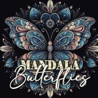 bokomslag Mandala Butterflies Coloring Book for Adults