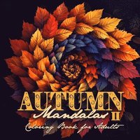 bokomslag Autumn Mandalas Coloring Book for Adults 2