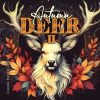 bokomslag Autumn Deer Coloring Book for Adults 2