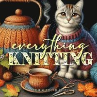 bokomslag All Knitting Coloring Book for Adults