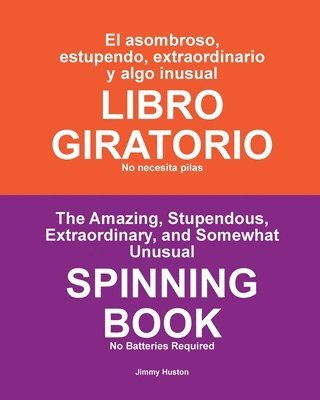 asombroso, estupendo, extraordinario y algo inusual LIBRO GIRATORIO
