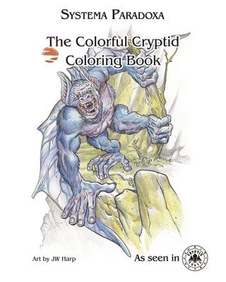 Danielle Ackley-McPhail - Colorful Cryptid Coloring Book, Häftad