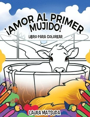 Laura Matsuda - Amor Al Primer Mujido libro para colorear, Häftad