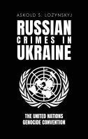 bokomslag Russian Crimes in Ukraine