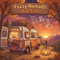 Cozy Coloring Vibes - Fuzzy Nomads Van Life, Häftad