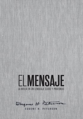 Biblia El Mensaje (Tapa Dura, Gris Tela)