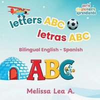 bokomslag letters ABC letras ABC: Bilingual English - Spanish