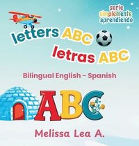 bokomslag letters ABC letras ABC: Bilingual English - Spanish