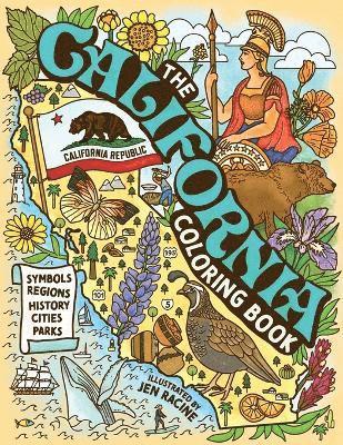bokomslag California Coloring Book