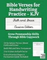 bokomslag Bible Verses for Handwriting Practice - KJV: Faith and Grace Cursive Edition