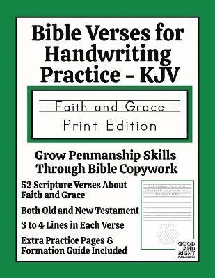 bokomslag Bible Verses for Handwriting Practice - KJV
