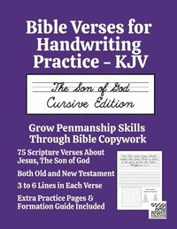 bokomslag Bible Verses for Handwriting Practice - KJV