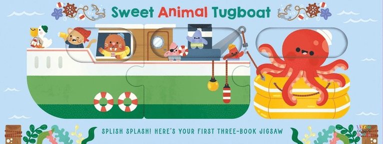 Little Genius Books - Sweet Animal Tugboat, Häftad. Tillgänglighet: Lägg i varukorg