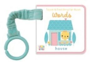 Little Genius Books - Touch & Feel Stroller Book - Words, Kartonnage