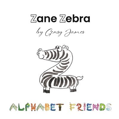Gensy James - Zane Zebra, Häftad