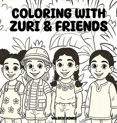Coloring with Zuri & Friends