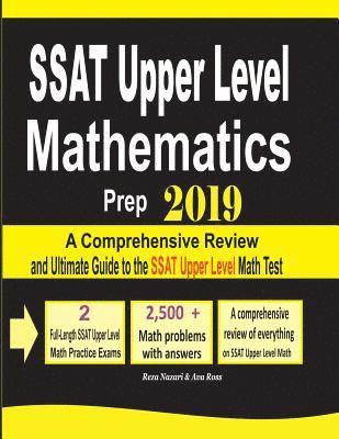 bokomslag SSAT Upper Level Mathematics Prep 2019