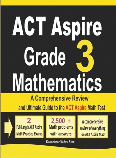 bokomslag ACT Aspire Grade 3 Mathematics
