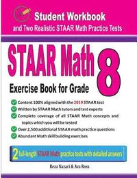 bokomslag STAAR Math Exercise Book for Grade 8
