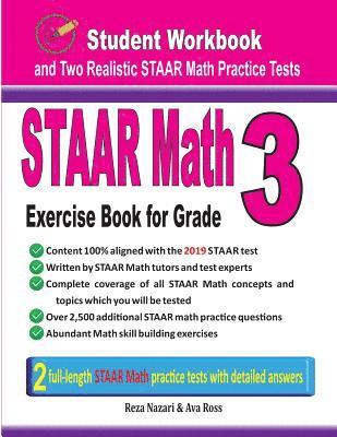 bokomslag STAAR Math Exercise Book for Grade 3