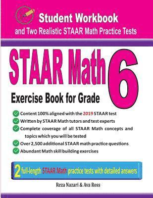 bokomslag STAAR Math Exercise Book for Grade 6