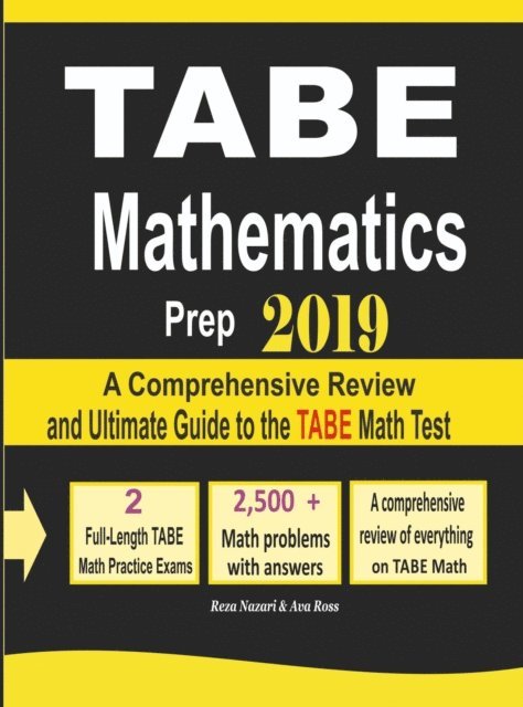 TABE Math Prep 2019: A Comprehensive Review and Ultimate Guide to the TABE Math Test 1