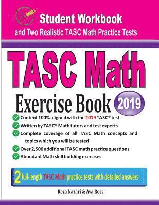 bokomslag TASC Math Exercise Book: Student Workbook and Two Realistic TASC Math Tests