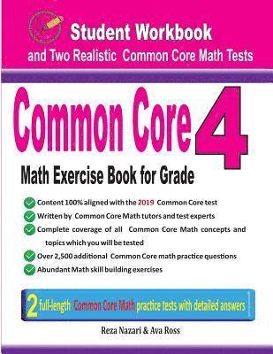 bokomslag Common Core Math Exercise Book for Grade 4