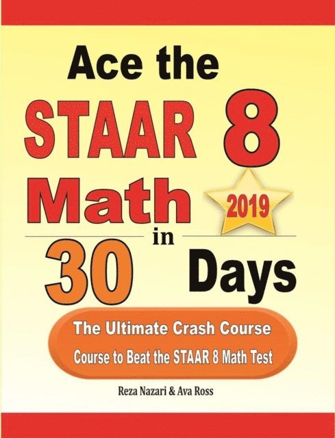 Ace the STAAR 8 Math in 30 Days 1