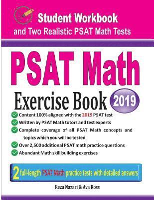 bokomslag PSAT Math Exercise Book: Student Workbook and Two Realistic PSAT Math Tests