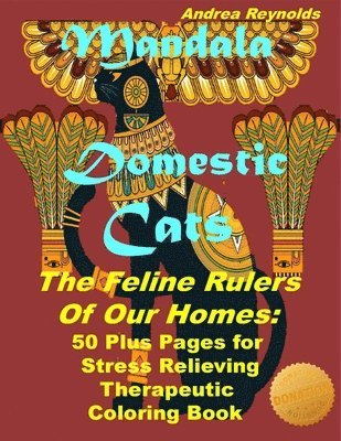 bokomslag Mandala Domestic Cats The Feline Rulers Of Our Homes