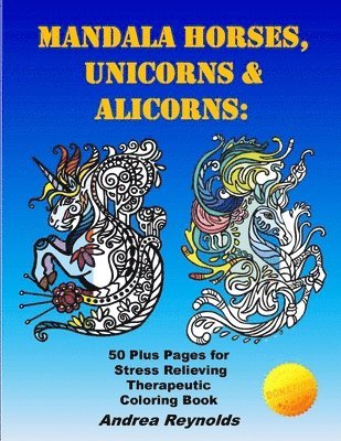 Mandala Horses, Unicorns & Alicorns 1