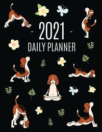 bokomslag Dog Yoga Planner 2021