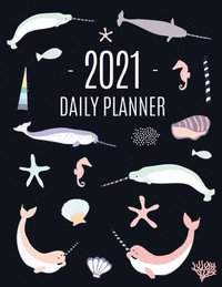 bokomslag Narwhal Daily Planner 2021