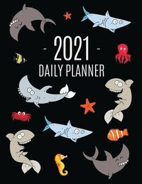 bokomslag Funny Shark Planner 2021