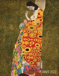 bokomslag Gustav Klimt Weekly Planner 2021