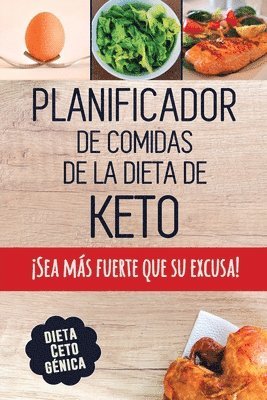 bokomslag Planificador de Comidas de la Dieta de Keto