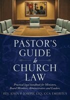 John Joseph - Pastor's Guide to Church Law, Häftad