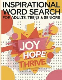 bokomslag Inspirational Word Search Book for Adults, Seniors
