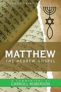 bokomslag Matthew the Hebrew Gospel