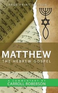 bokomslag Matthew the Hebrew Gospel