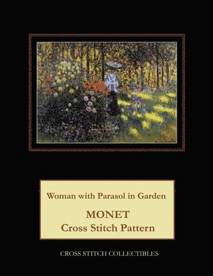 Woman with Parasol in Garden 1